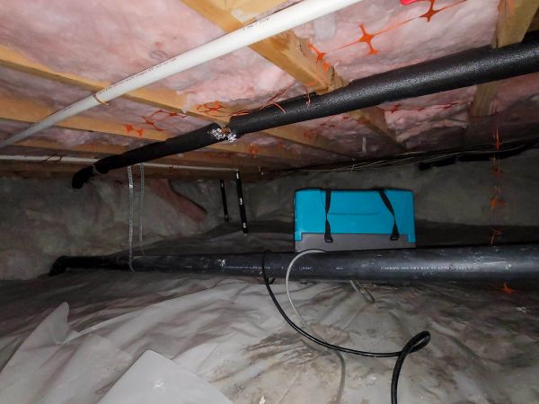 Crawl Space Water Remediation in Rockledge